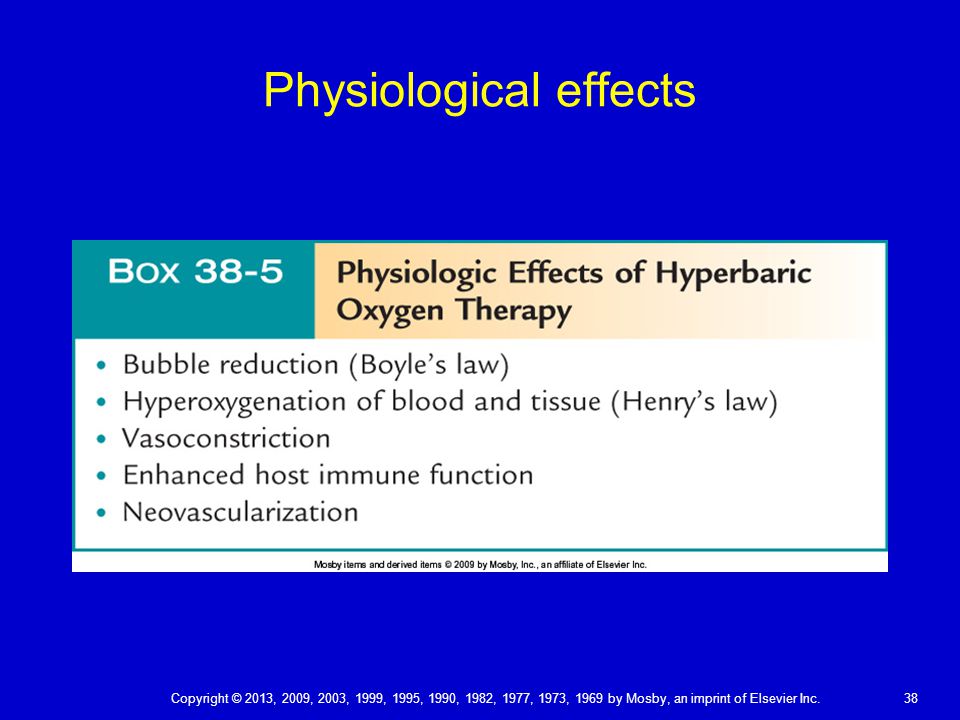 Hyperbaric oxygen physiology ppt answers